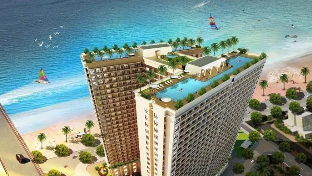 Golden Apartment With Sea View Đà Nẵng Exterior foto