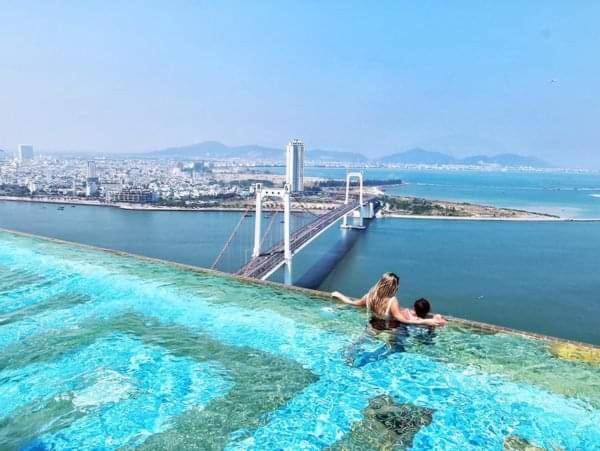 Golden Apartment With Sea View Đà Nẵng Exterior foto